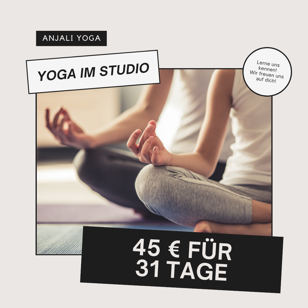 Studio Special 31 Tage Yoga